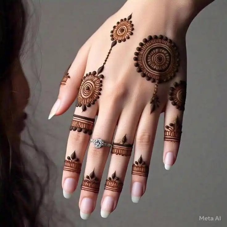 mehandi simple